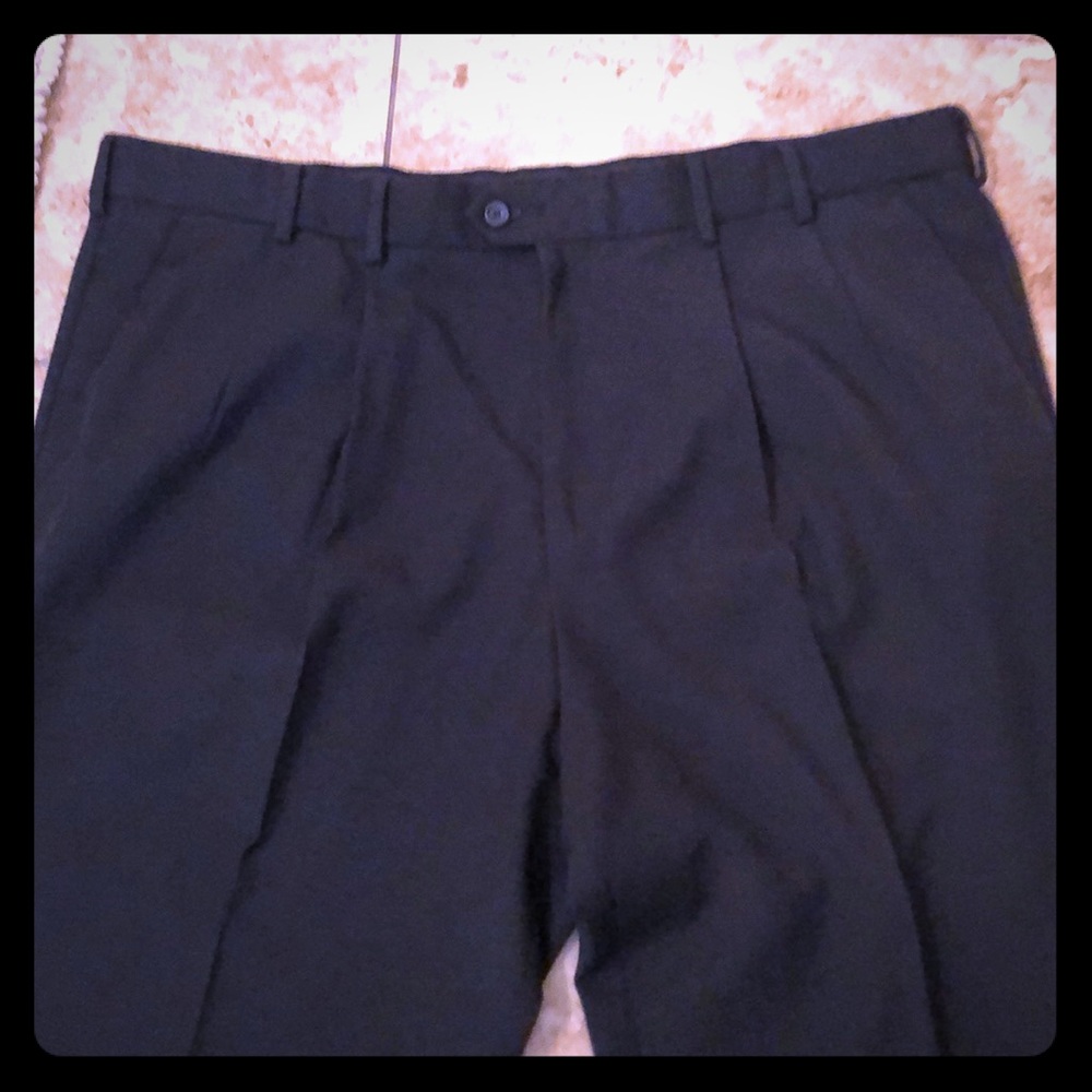 Dockers Golf flat front black pants - size 40x30